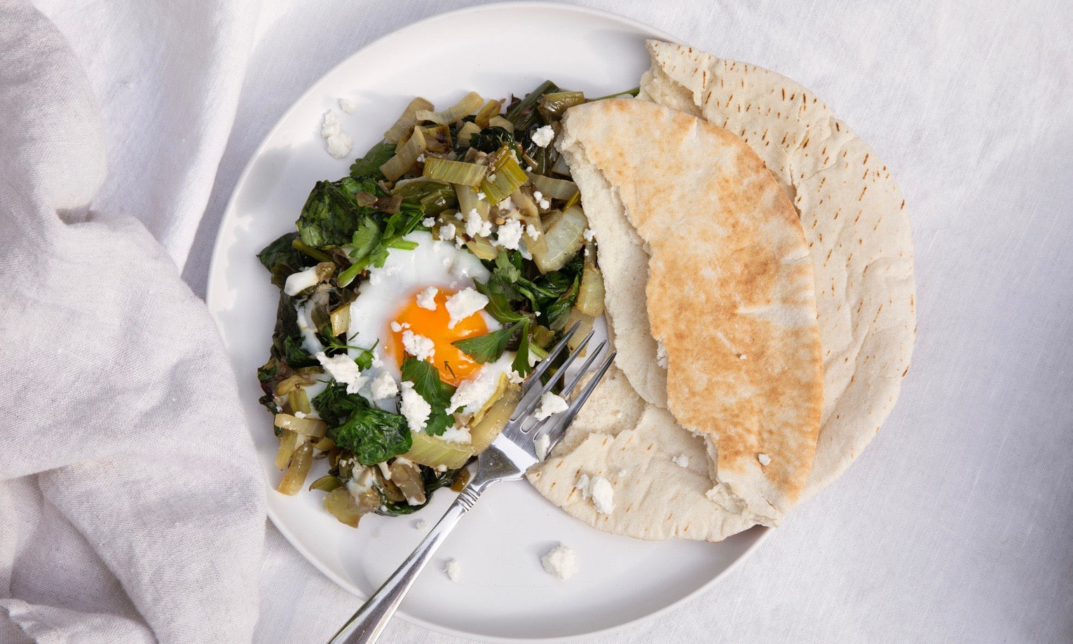 Breakfast in Bed, Green Shakshuka