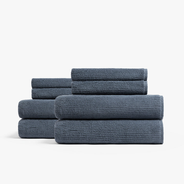 4+4 Soft Rib Bath Bundle - Dusk