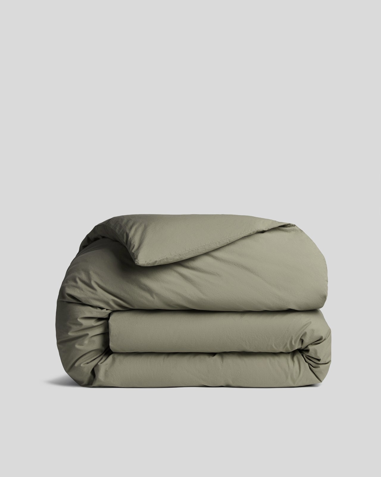 Parachute Home Brushed Cotton Duvet Cover (Moss) at Parachute Home