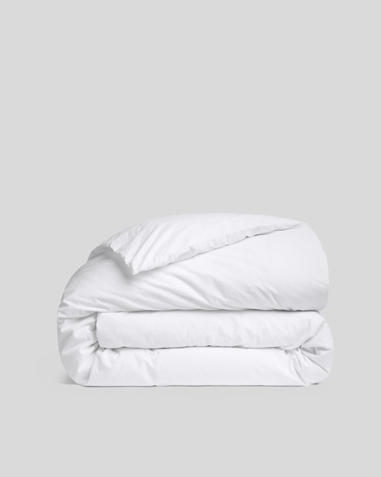 Parachute Home Brushed Cotton Duvet Cover (White) at Parachute Home