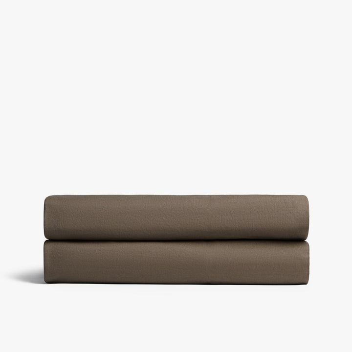 Brushed Cotton Fitted Sheet (Ash)