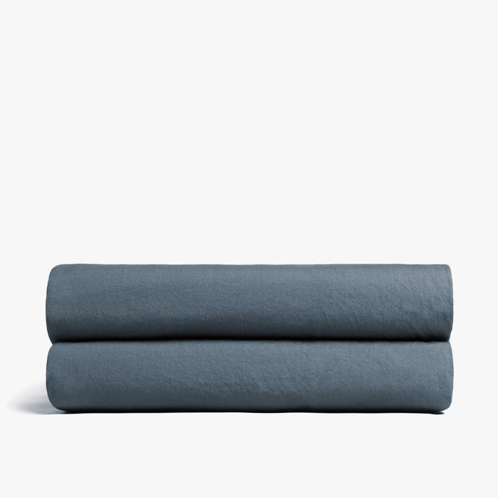 Brushed Cotton Fitted Sheet (Dusk)