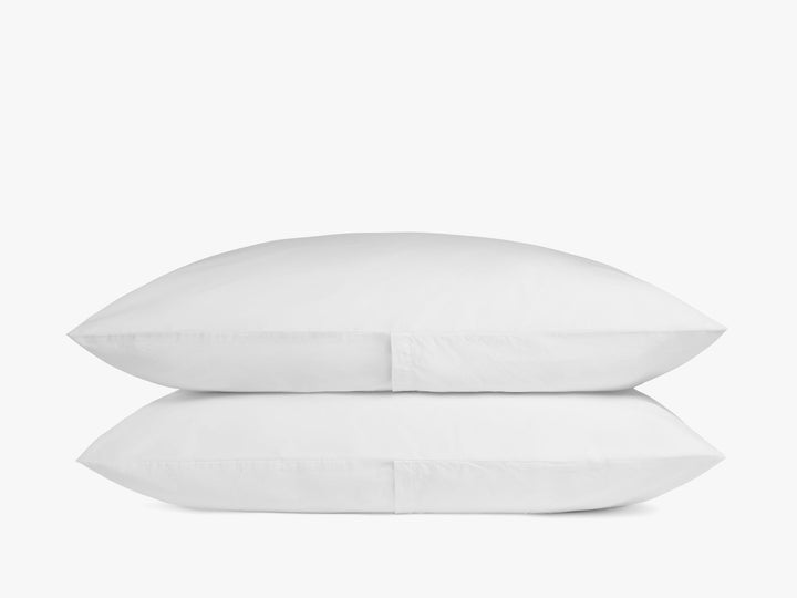 Brushed Cotton Pillowcase Set - White