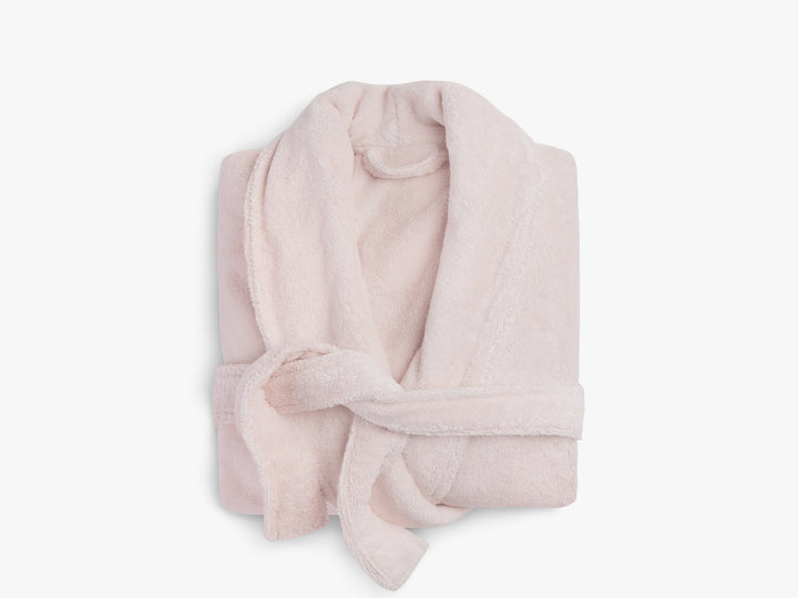 Classic Turkish Cotton Robe (Blush)