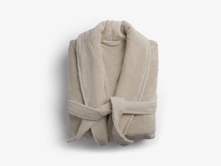 Classic Turkish Cotton Robe (Bone)