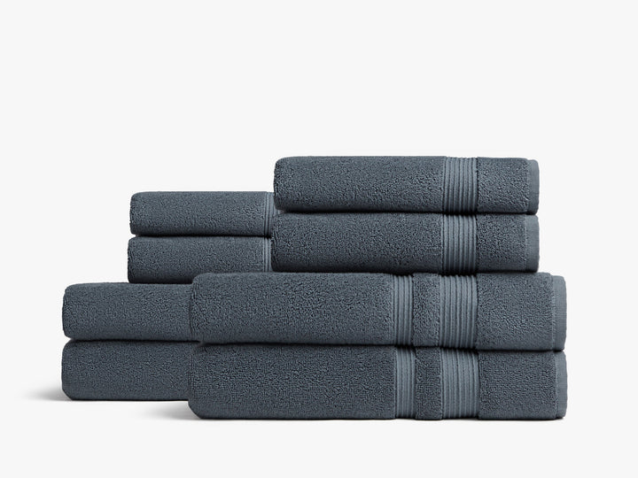 4+4 Classic Turkish Cotton Bath Bundle - Dusk