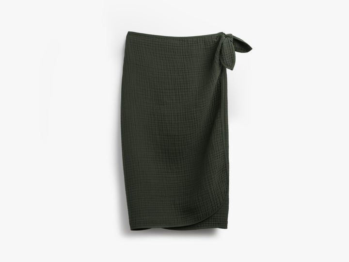 Cloud Cotton Bath Wrap (Evergreen)