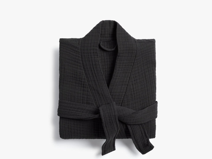Cloud Cotton Robe (Coal)