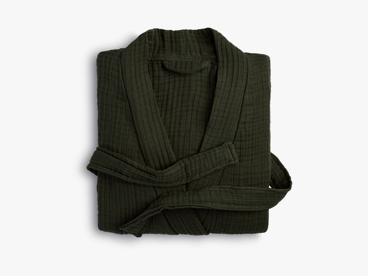 Cloud Cotton Robe (Evergreen)