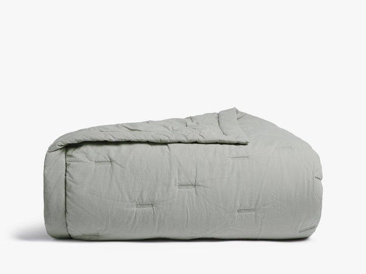 Essential Cotton Quilt (Sage)