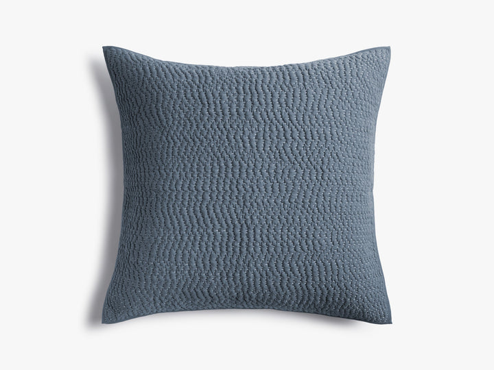Hand Stitched Cotton Euro Sham (Dusk)