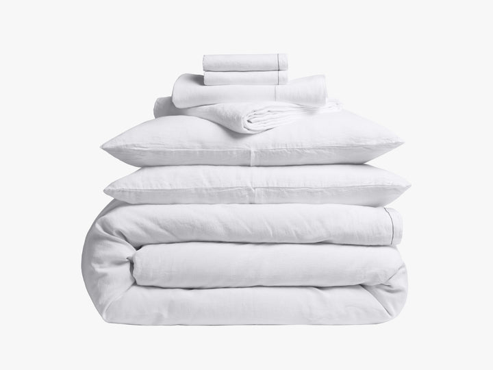 Heirloom TENCEL™ Linen Bundle - White K/CK