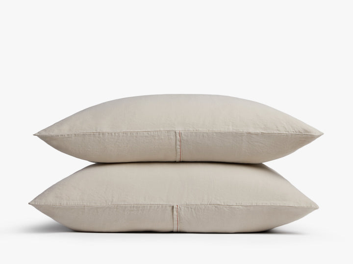 Heirloom TENCEL™ Linen Pillowcase Set (Bone)