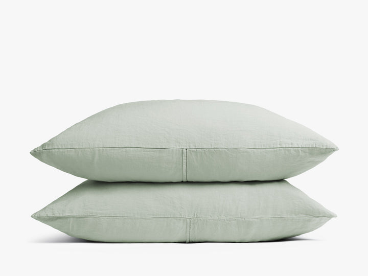 Heirloom TENCEL™ Linen Pillowcase Set (Sage)