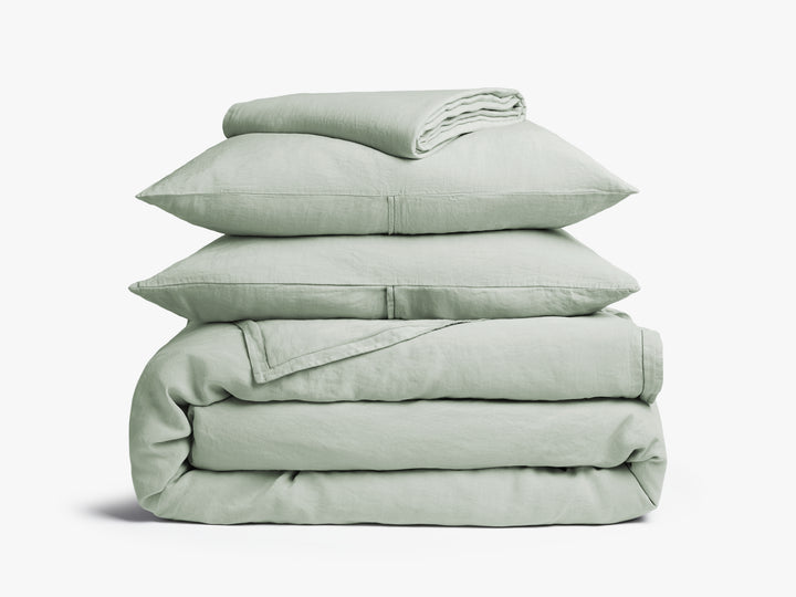Heirloom TENCEL™ Linen Venice Set - Sage F/Q