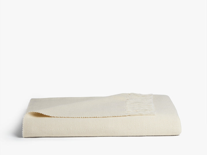 Highland Wool Throw (Natural)