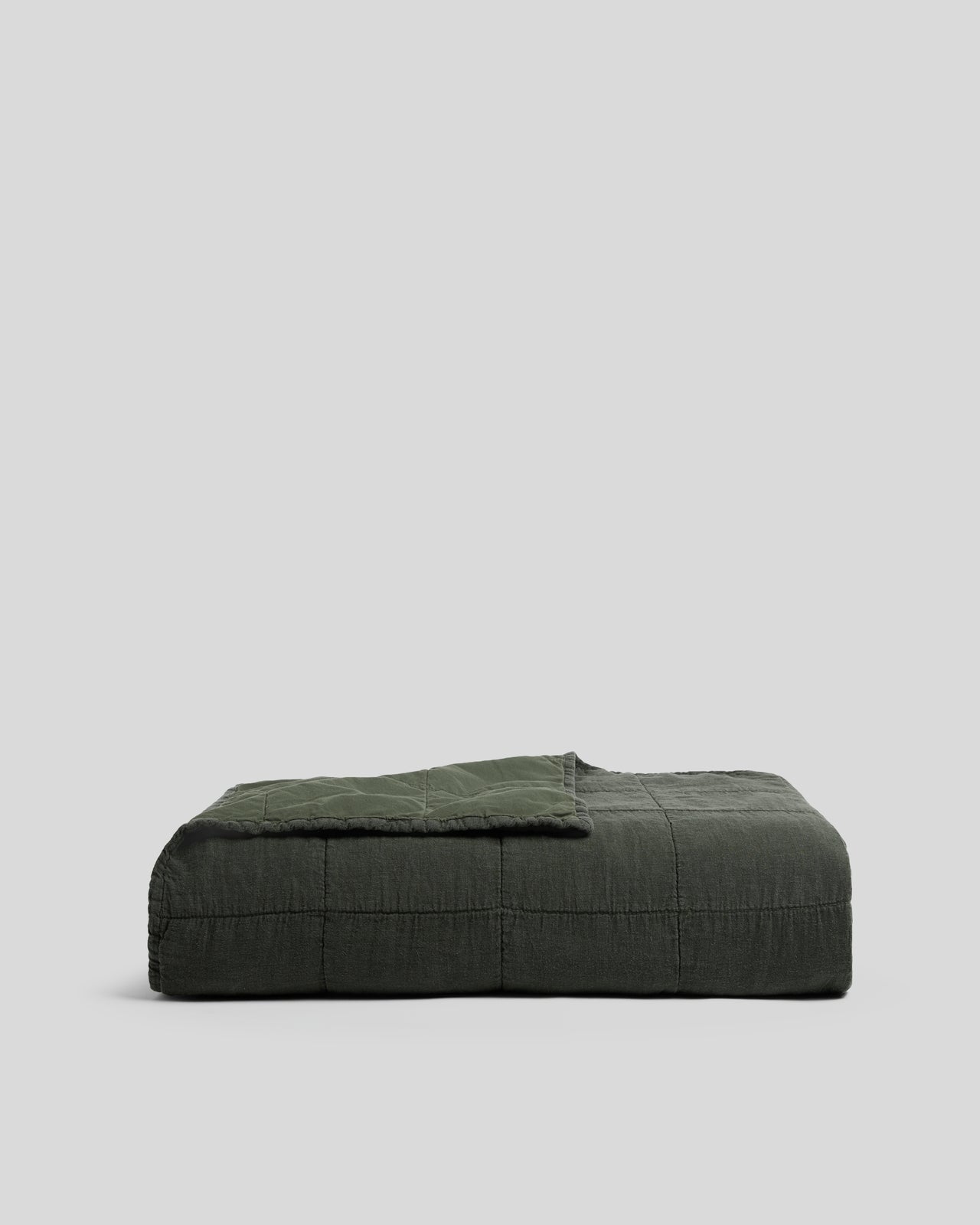Linen Box Quilt (Evergreen) – Parachute Home