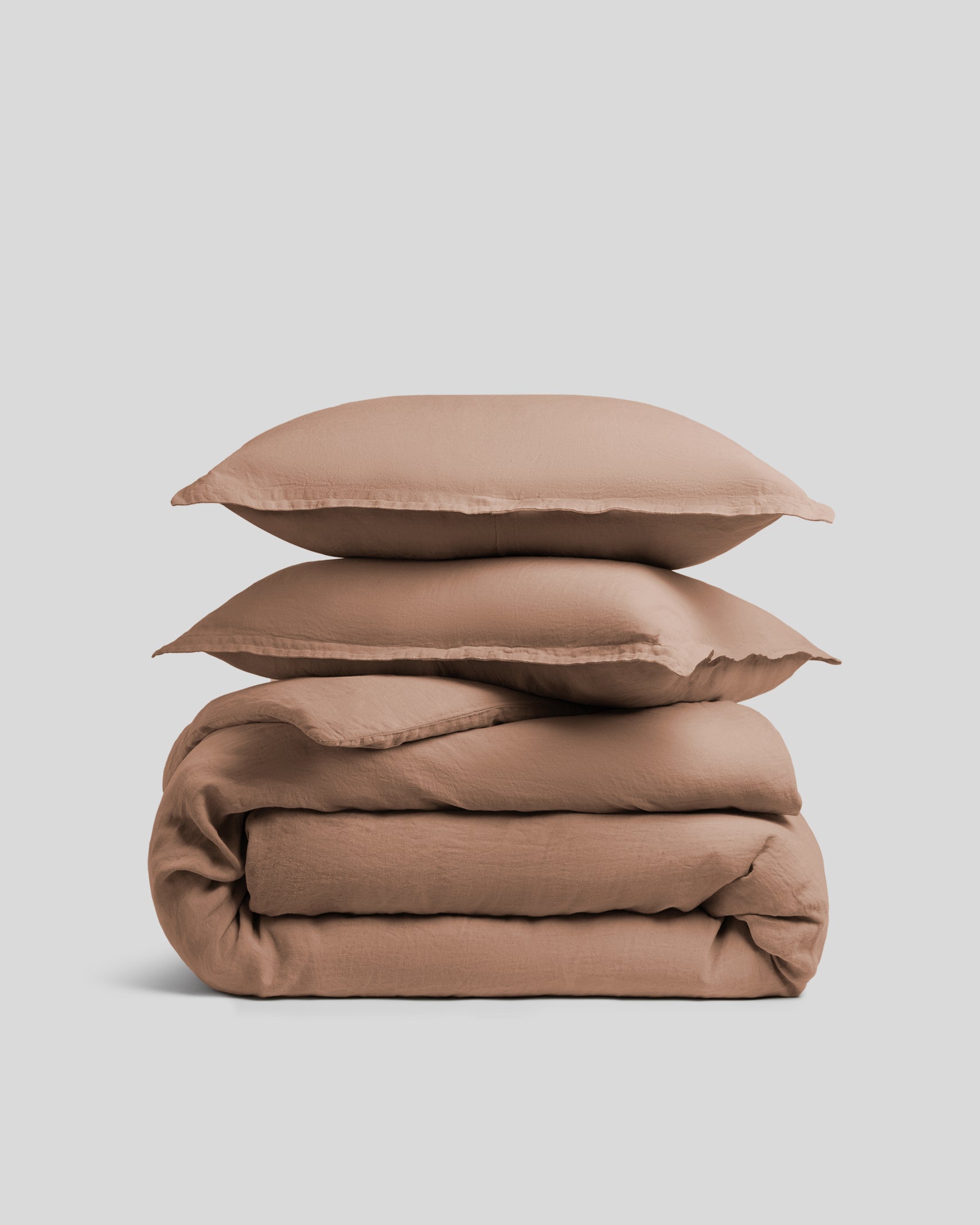 Linen Duvet Cover Set - Adobe F/Q – Parachute Home