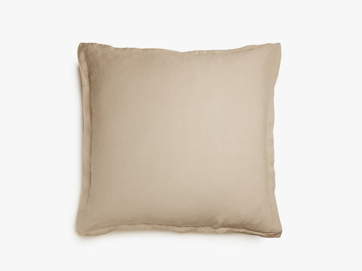 Linen Euro Sham (Toast)