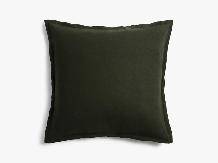 Linen Euro Sham (Evergreen)