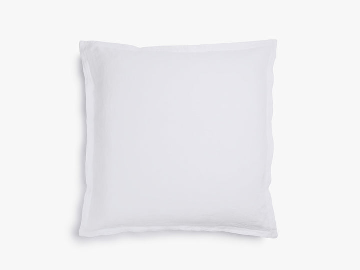 Linen Euro Sham (White)