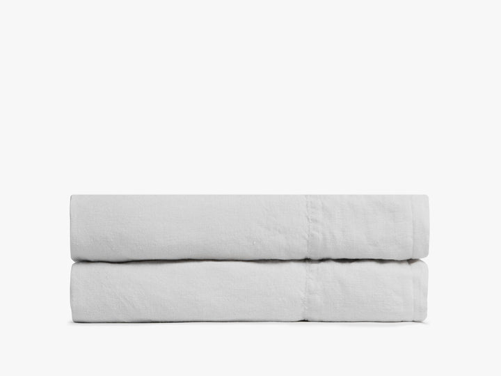 Linen Fitted Sheet (Fog)