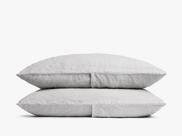 Linen Pillowcase Set (Fog)