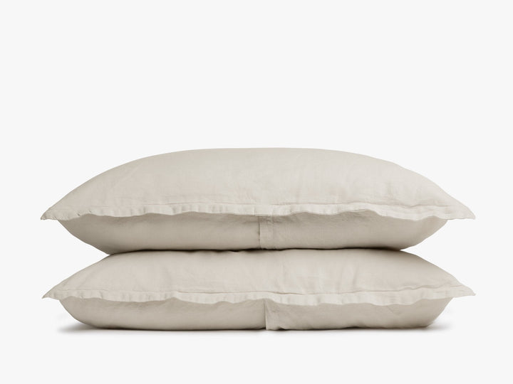 Linen Sham Set (Bone)