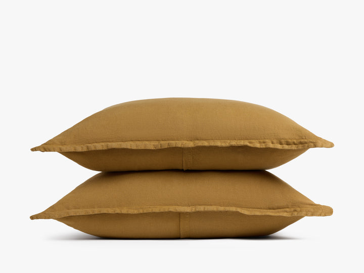 Linen Sham Set (Honey)