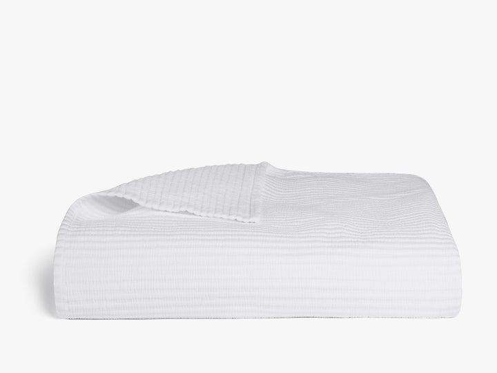 Matelasse Coverlet (White)