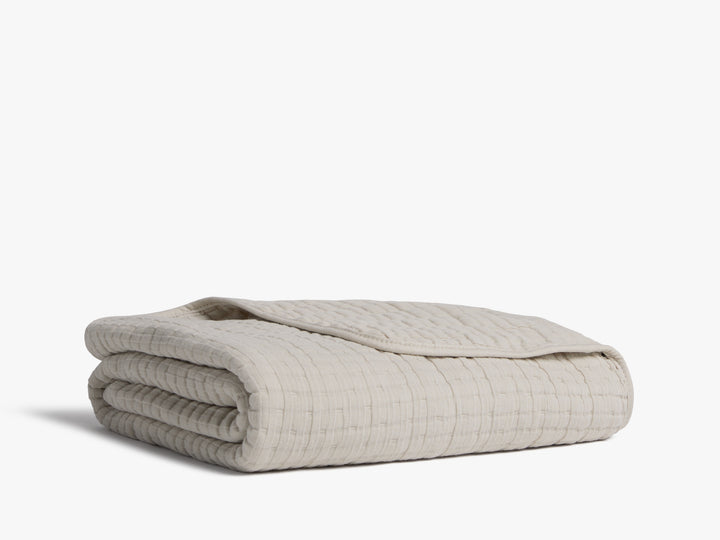 Organic Air Cotton Toddler Quilt (Bone)