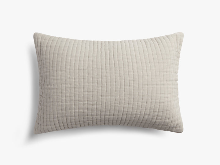 Organic Air Cotton Toddler Sham (Bone)