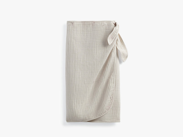 Cloud Cotton Bath Wrap (Bone)