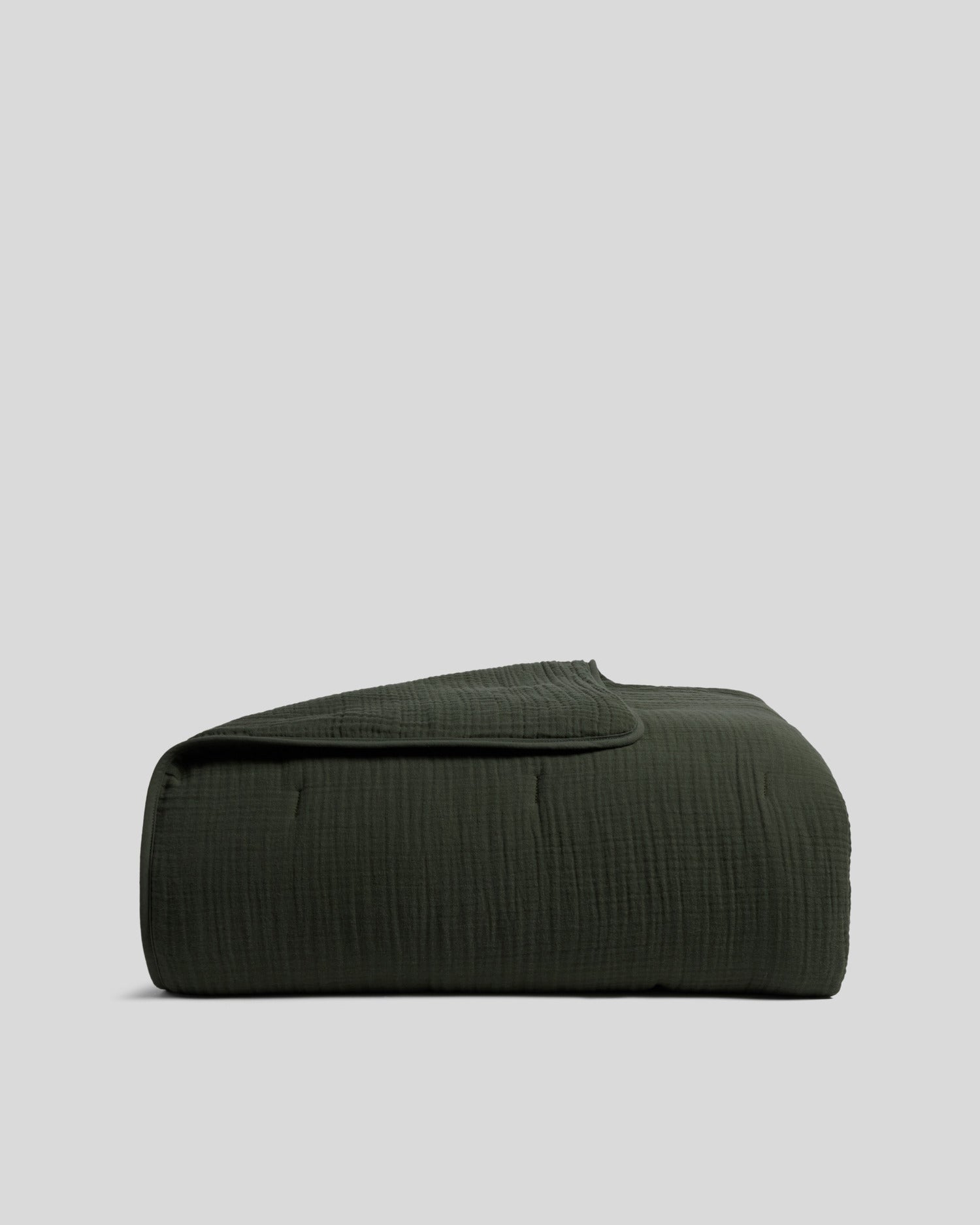 Parachute Home Organic Cloud Cotton Quilt (Evergreen) at Parachute Home