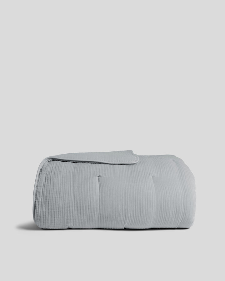 Organic Cloud Cotton Quilt (Sky)