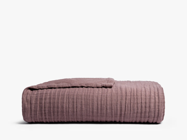 Cloud Linen Gauze Throw (Clover)
