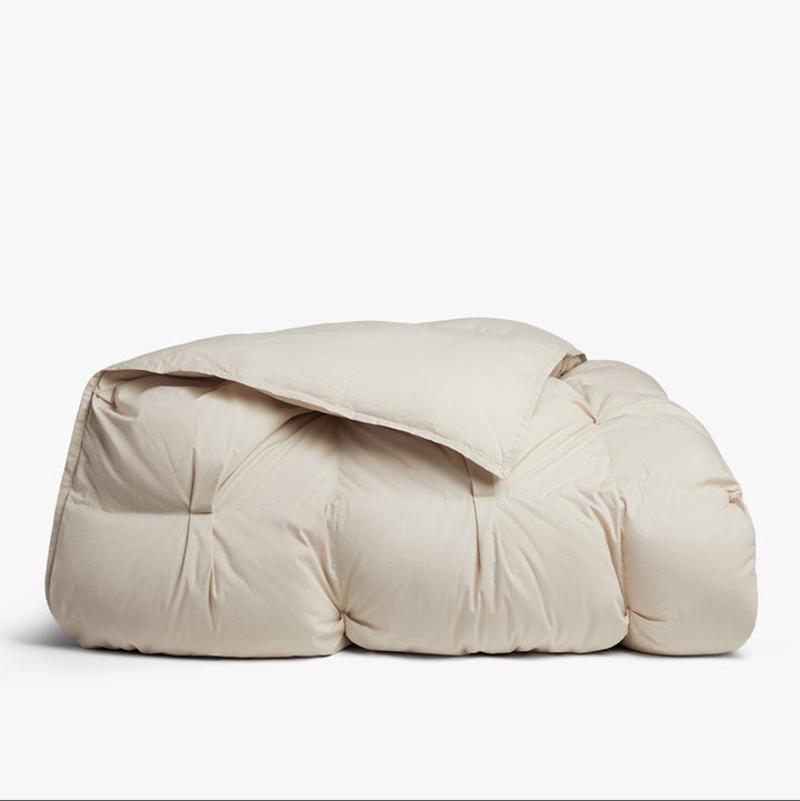 Organic Cotton Puff Comforter (Bone)