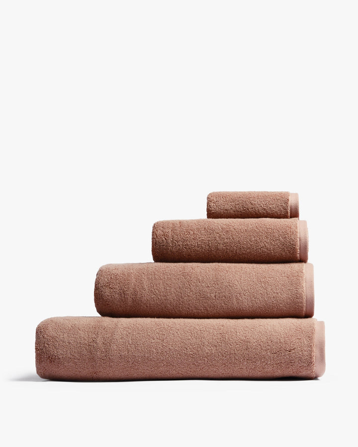 Organic Plush Towels (Adobe)