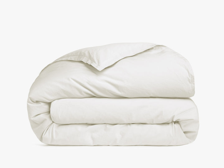 Percale Duvet Cover (Cream)