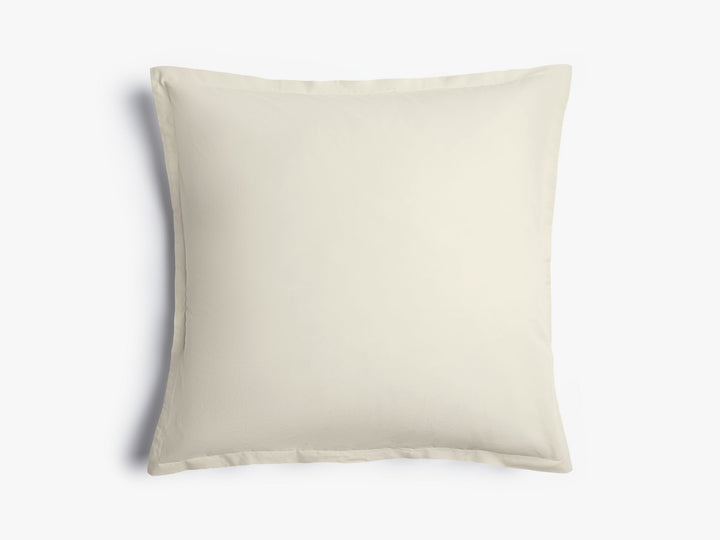 Percale Euro Sham (Butter)