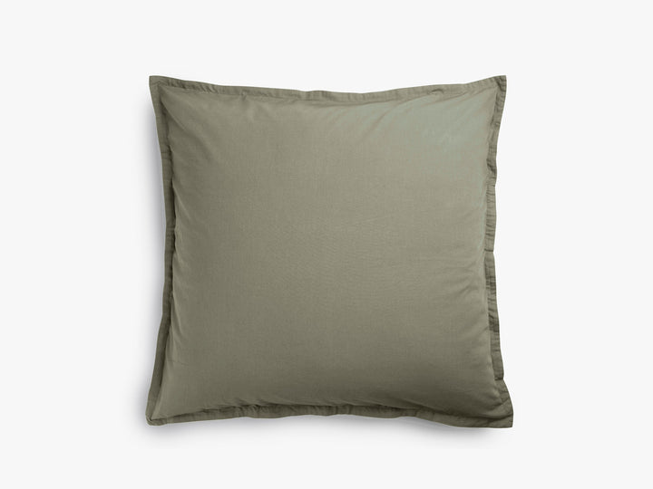 Percale Euro Sham (Moss)