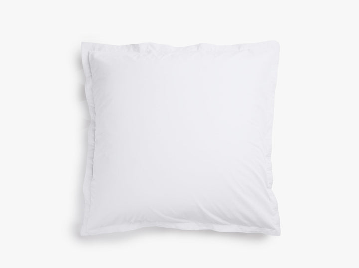 Percale Euro Sham (White)