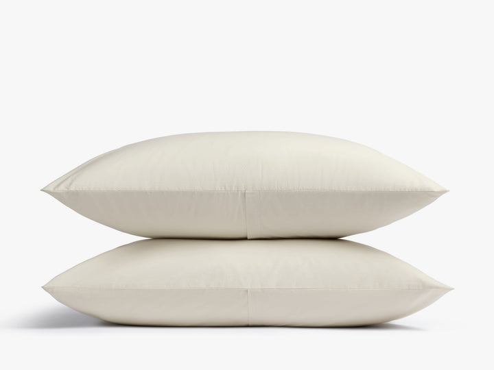 Percale Pillowcase Set (Butter)
