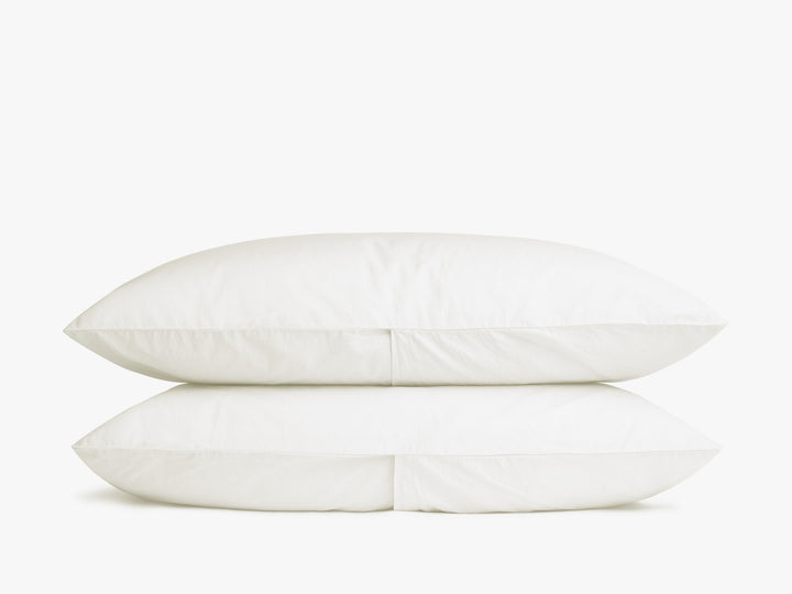 Percale Pillowcase Set (Cream)