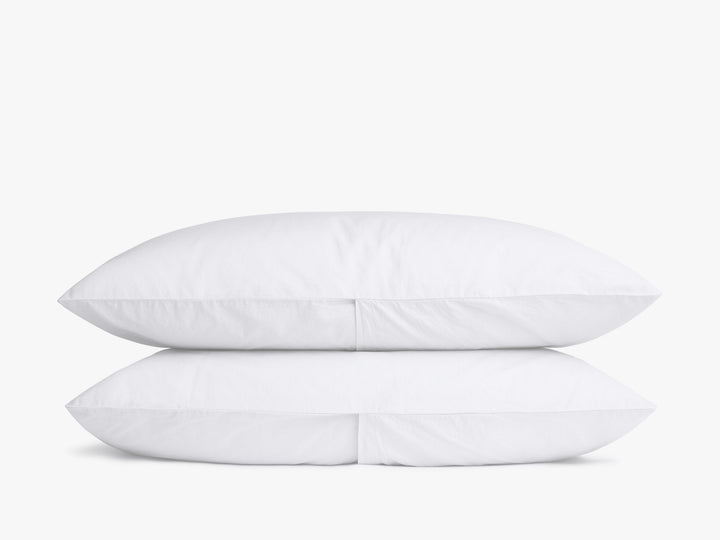 Percale Pillowcase Set (White)