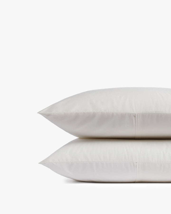 Sateen Pillowcase Set (Cream)