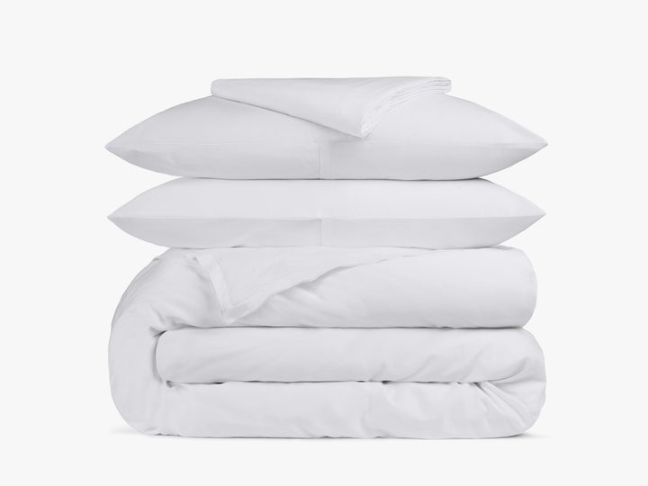 Sateen Venice Set - White K/CK