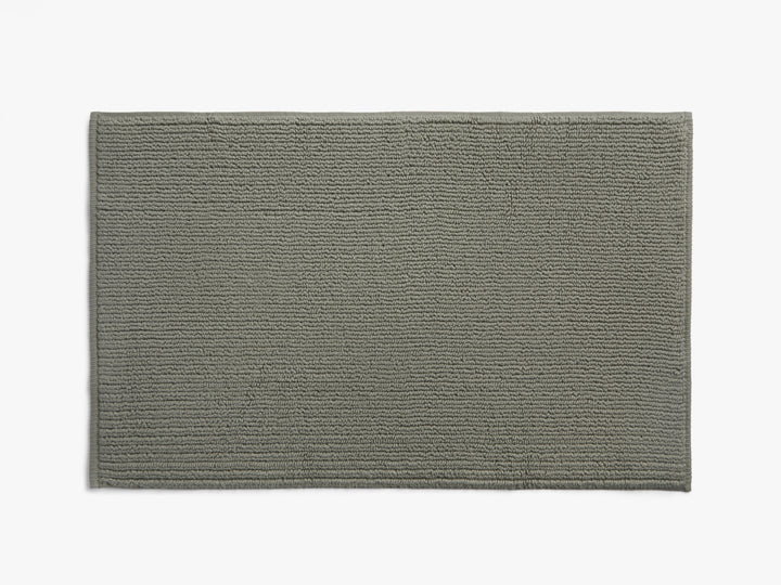 Classic Turkish Cotton Tub Mat (Moss)