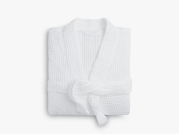Waffle Robe (White)