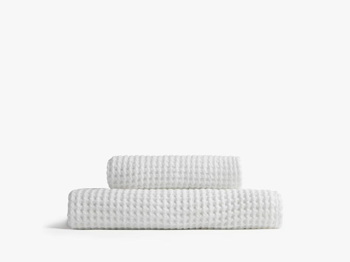 Waffle Towels (White)